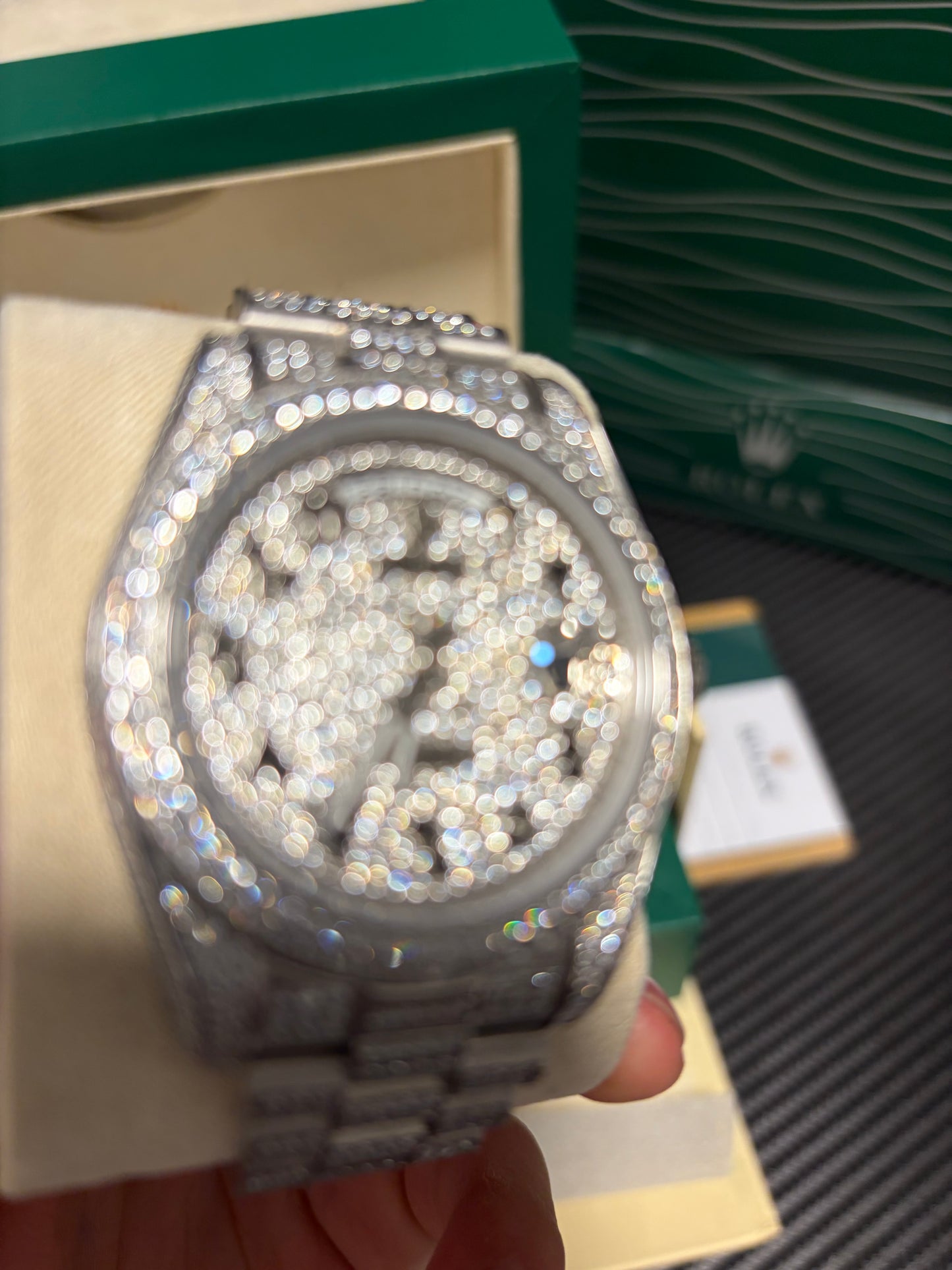 Rolex DayDate Iced out