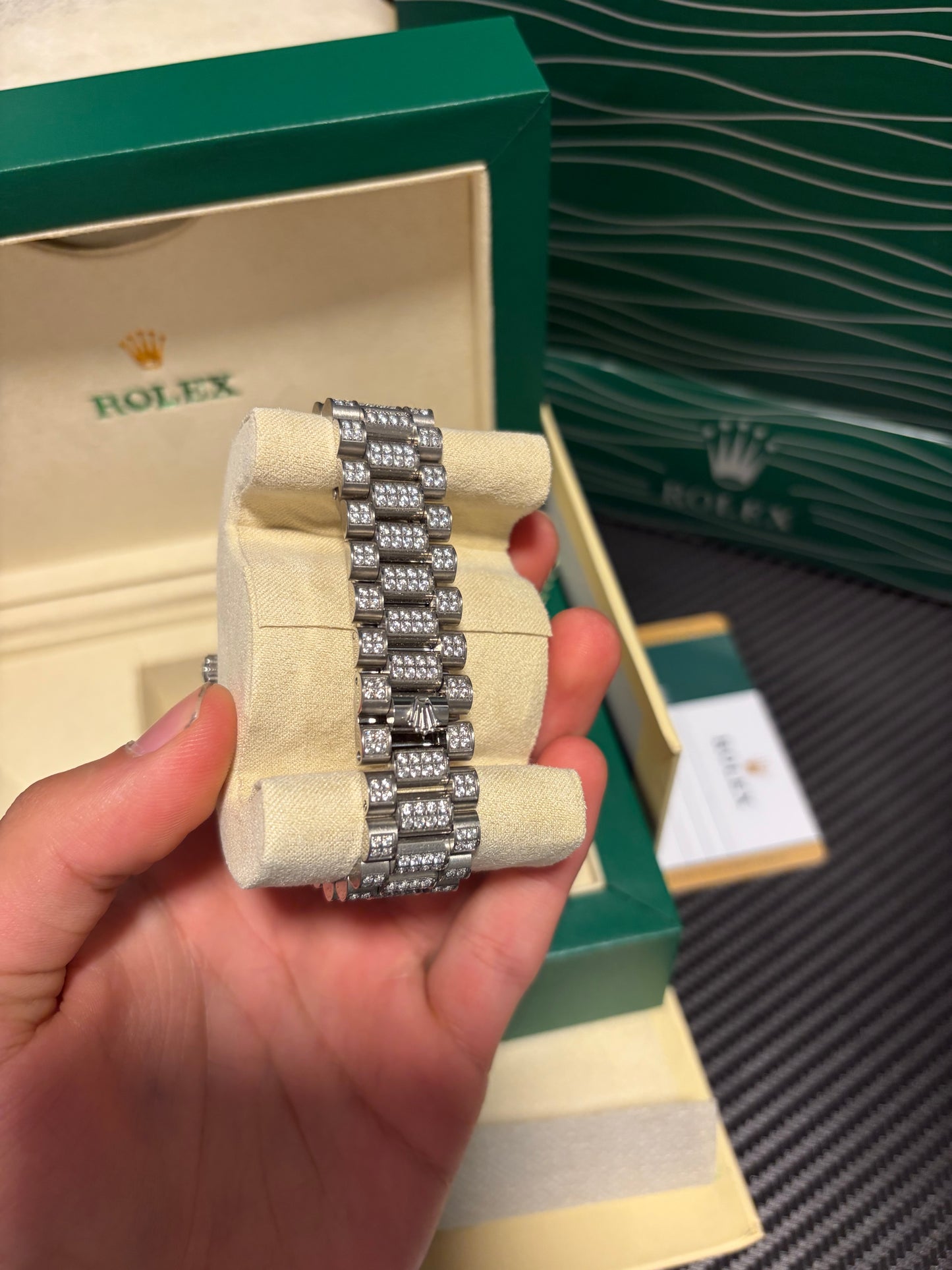Rolex DayDate Iced out