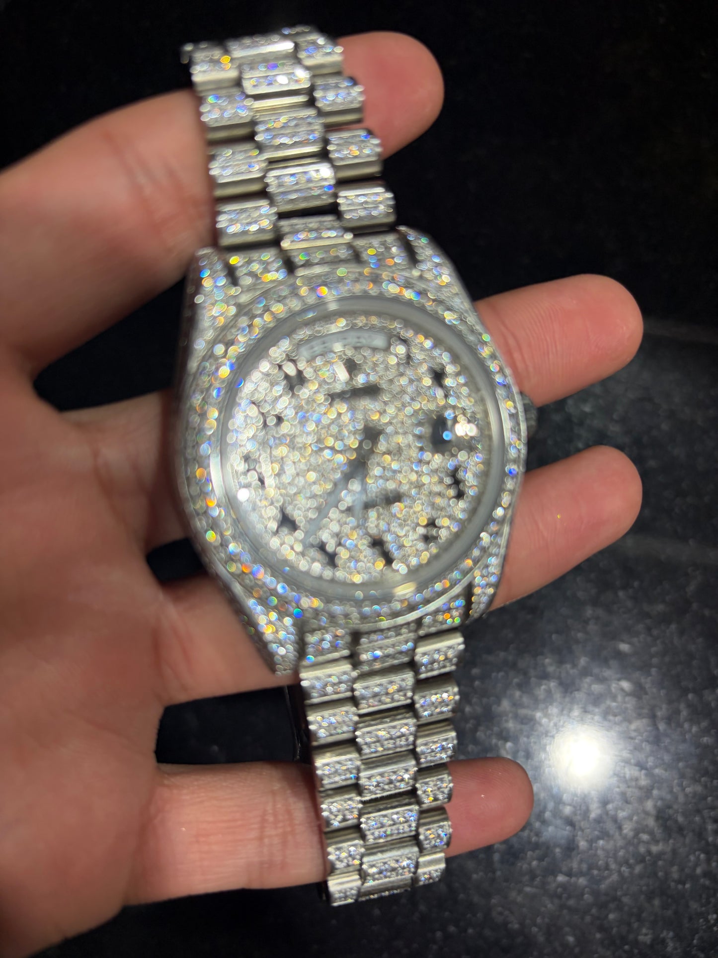 Rolex DayDate Iced out