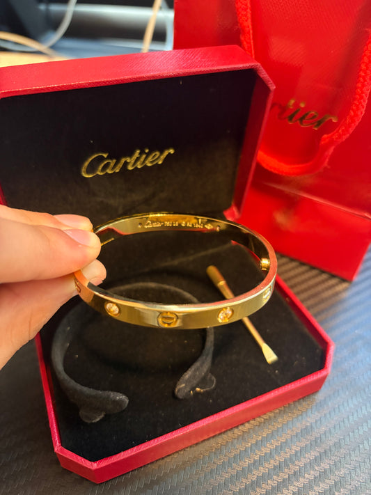 Cartier love bracelet