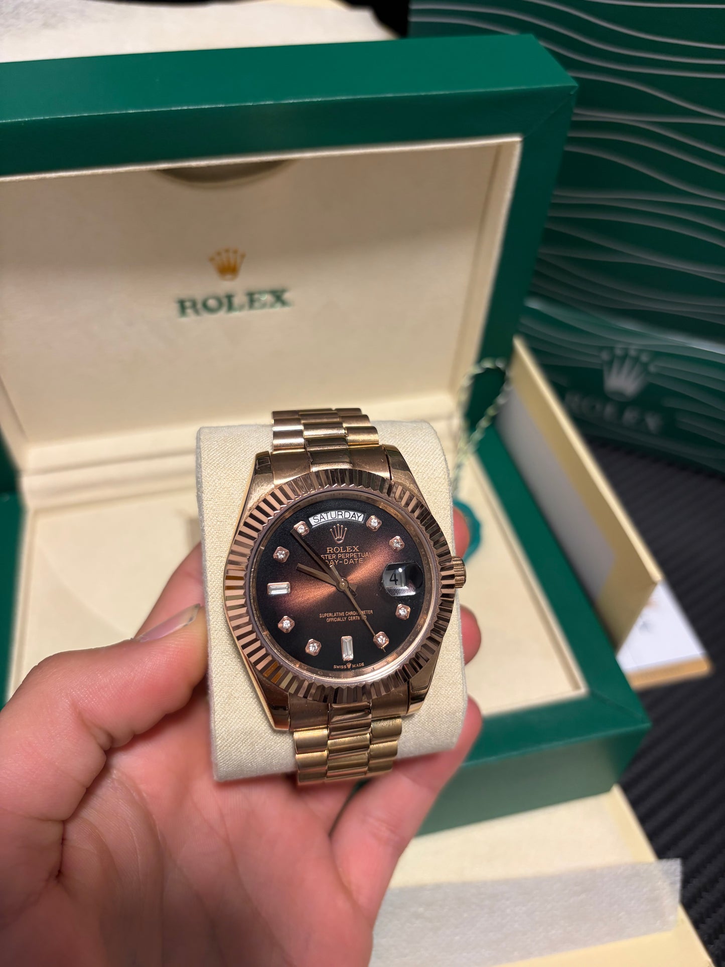 Rolex Daydate Coffee