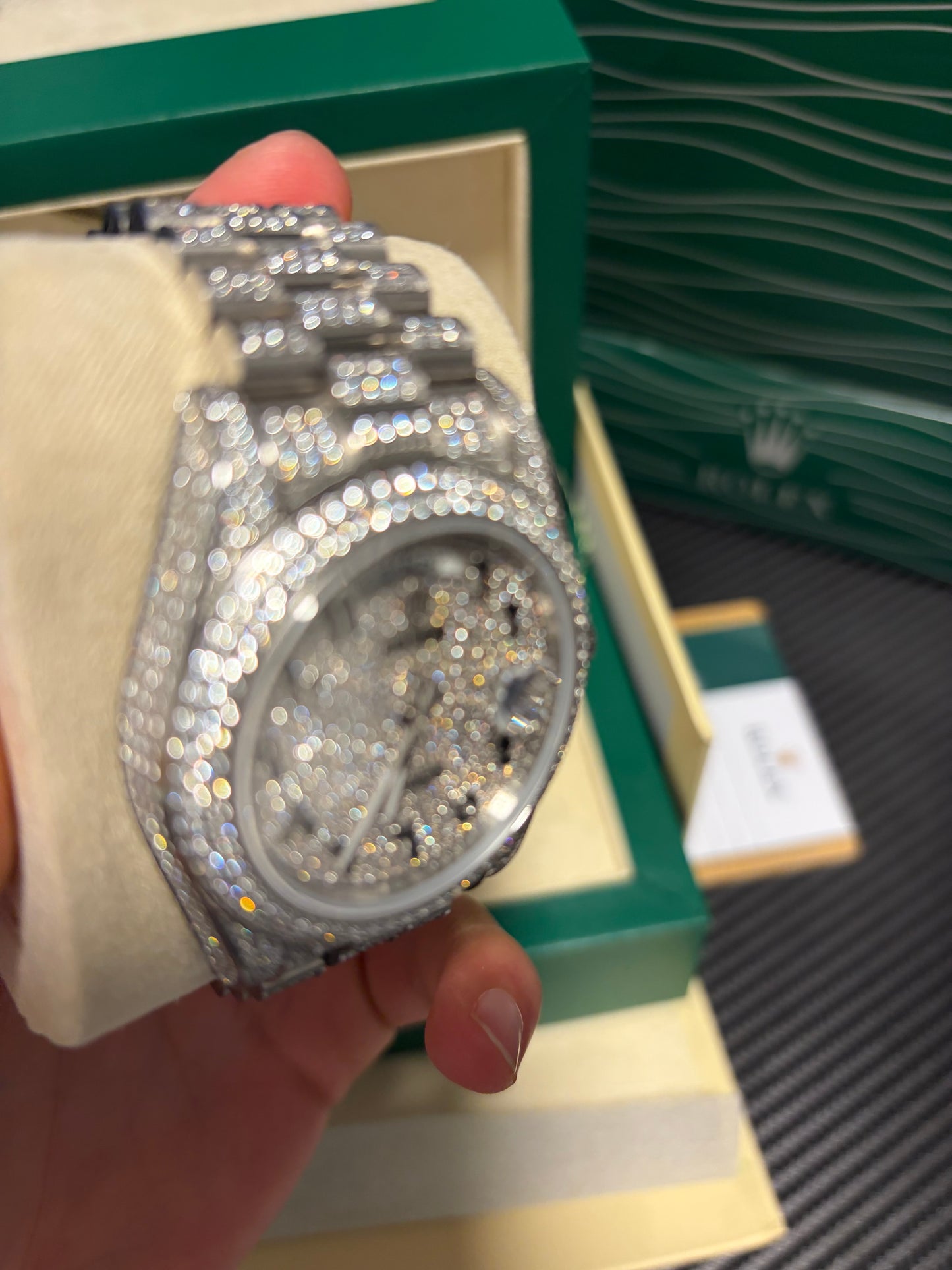 Rolex DayDate Iced out