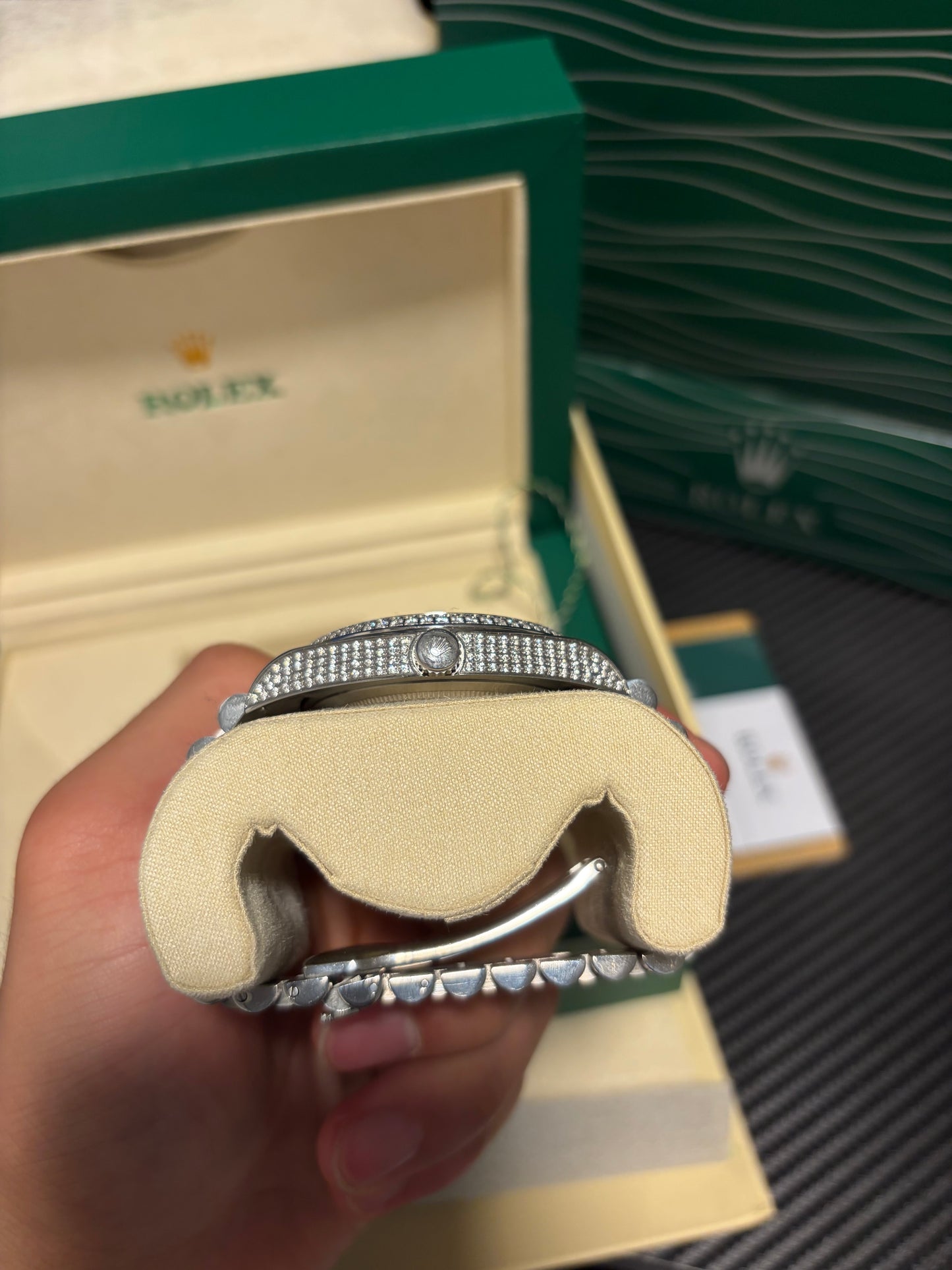 Rolex DayDate Iced out