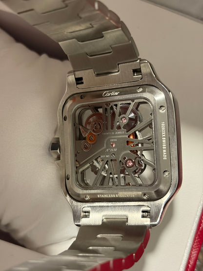 Cartier Santos skeleton