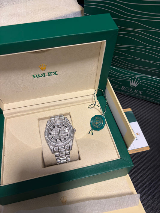 Rolex DayDate Iced out
